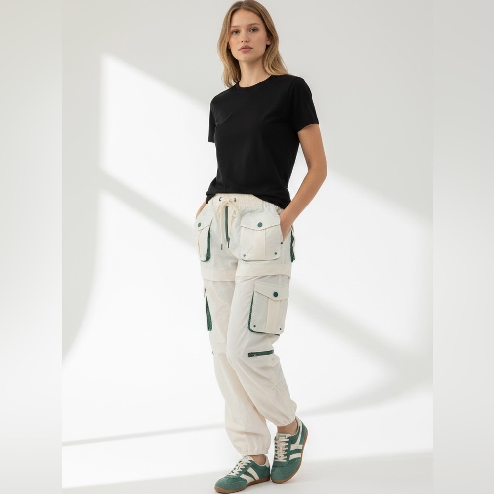 Free People Morning Meadow Convertible Hike Pants Large